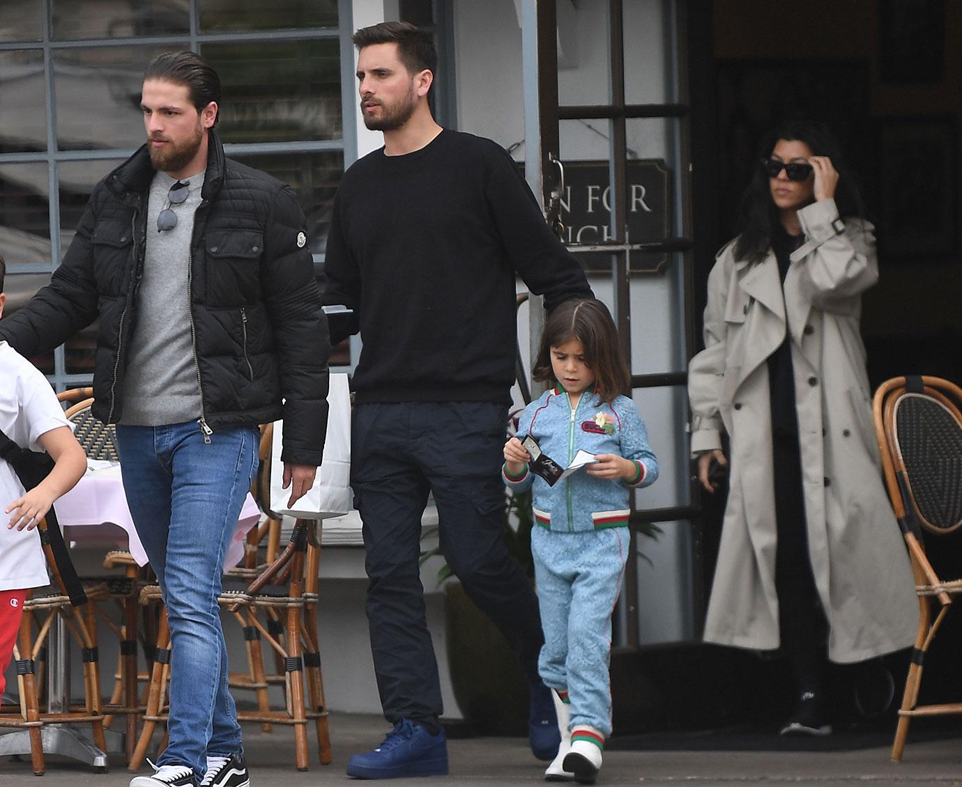 Kourtney Kardashian Scott Disick Sofia Richie Vacation Together