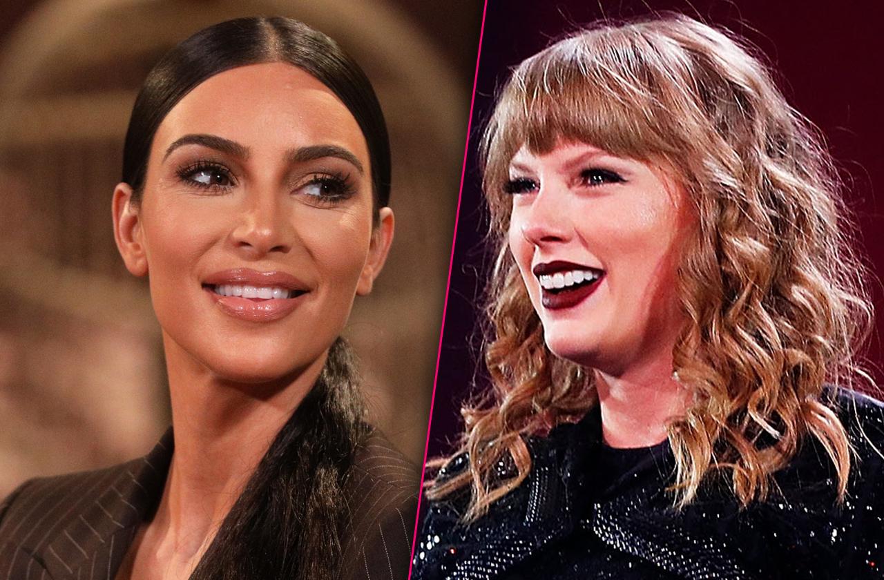 kim kardashian feud taylor swift ends infamous war of words over