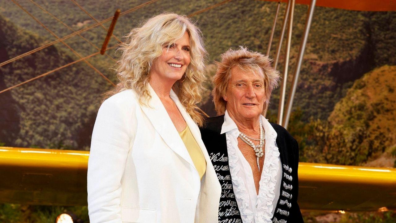 Photo of Penny Lancaster and Rod Stewart