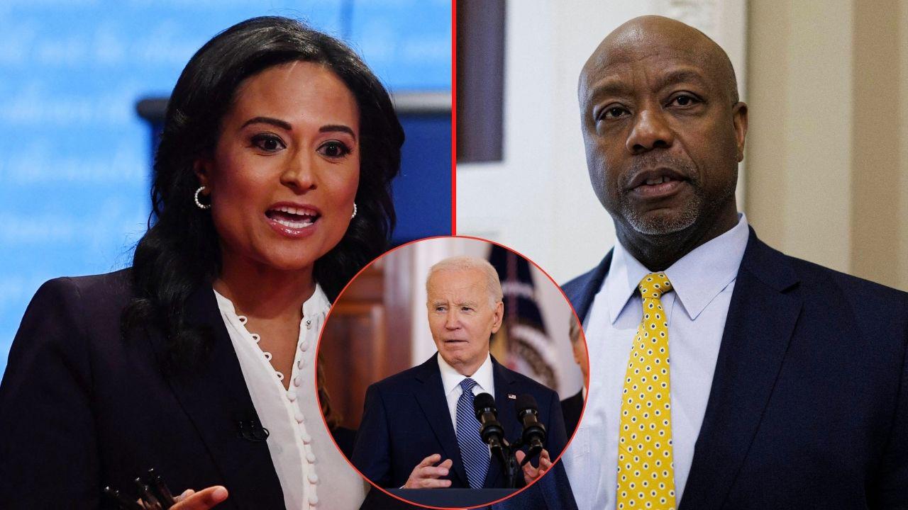 Kristen Welker and Tim Scott got into a heated debate about Joe Biden's leftover legacy.