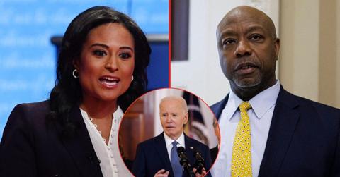 Kristen Welker and Tim Scott got into a heated debate about Joe Biden's leftover legacy.