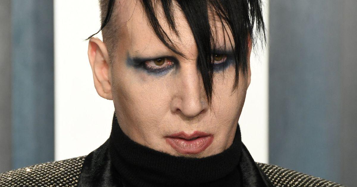 Photo of Marilyn Manson.