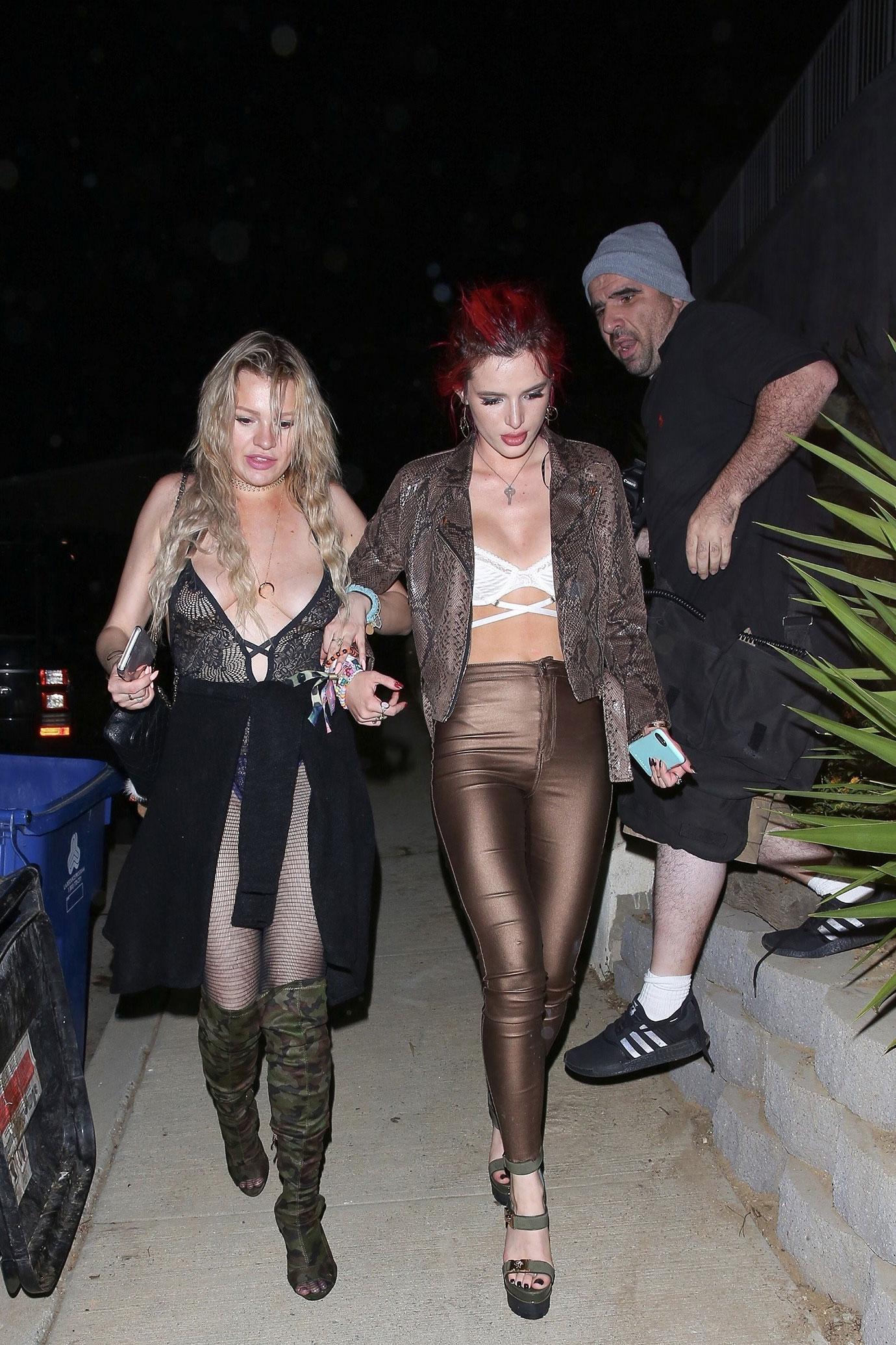 Scott disick bella thorne party la