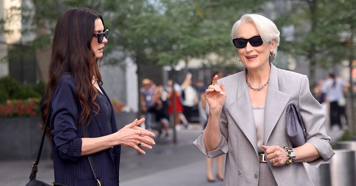 Photo of Meryl Streep and Anne Hathaway