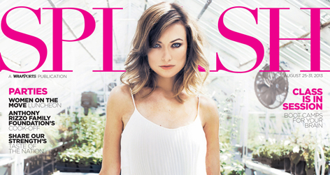 //olivia wilde splash magazine cover
