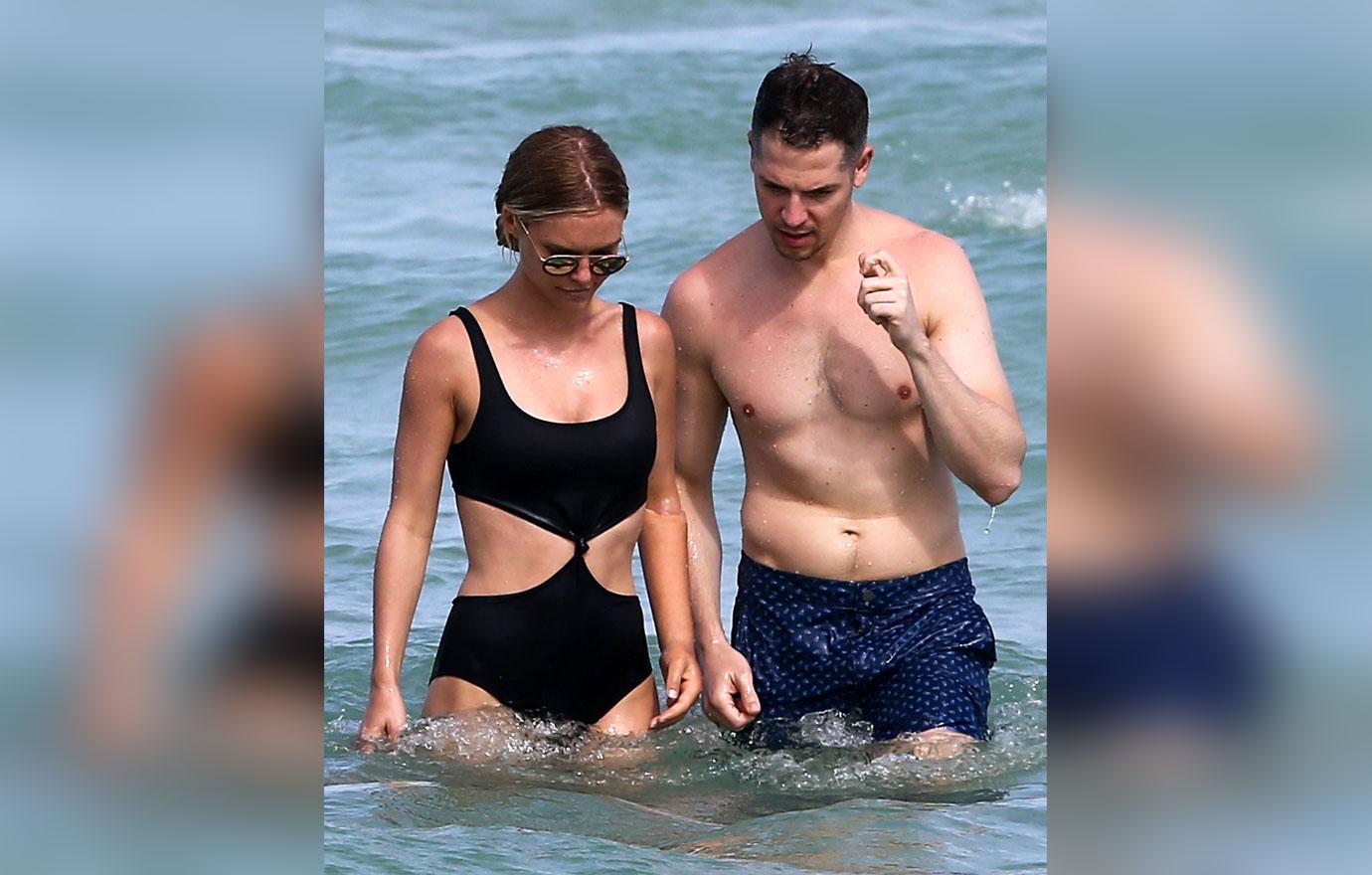 Jason Kennedy Shirtless Lauren Scruggs Bikini Miami