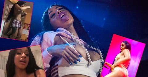 Cardi B nude in videos and photos that leaked baring breasts and butt