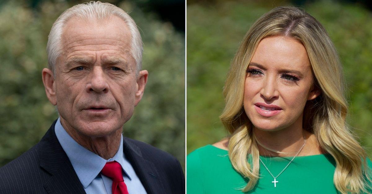 Peter Navarro Calls Kayleigh McEnany And Female Trump Staffers