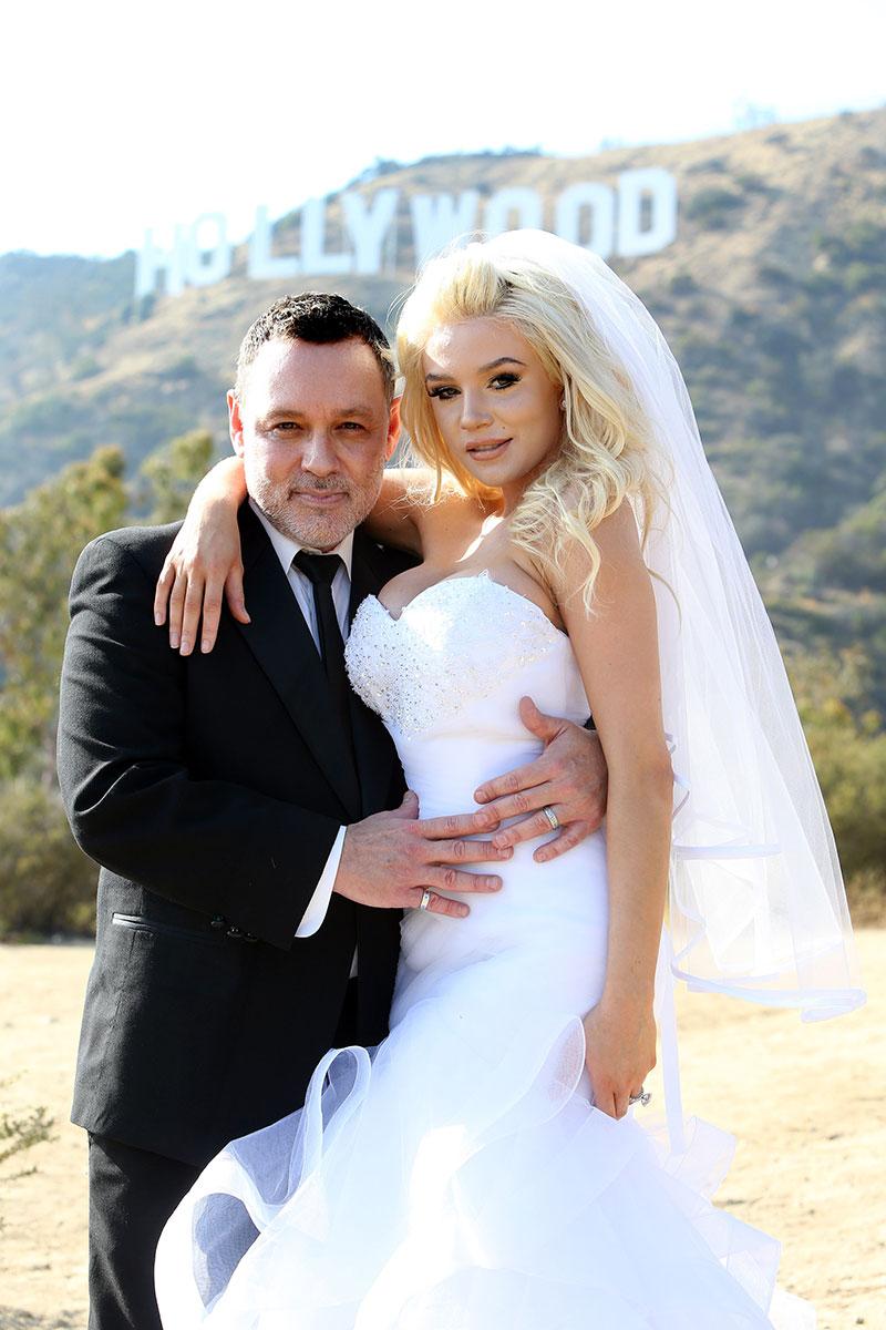 Pregnant Courtney Stodden Busts Out Of Her Wedding Dress During Vows 