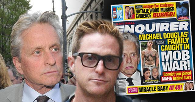 michael douglas son cameron mafia