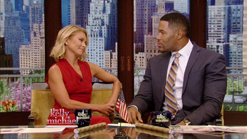 kelly ripa michael strahan leaving live howard stern