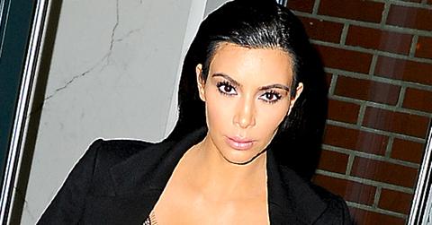 Kim Kardashian Post-Pregnancy Problems