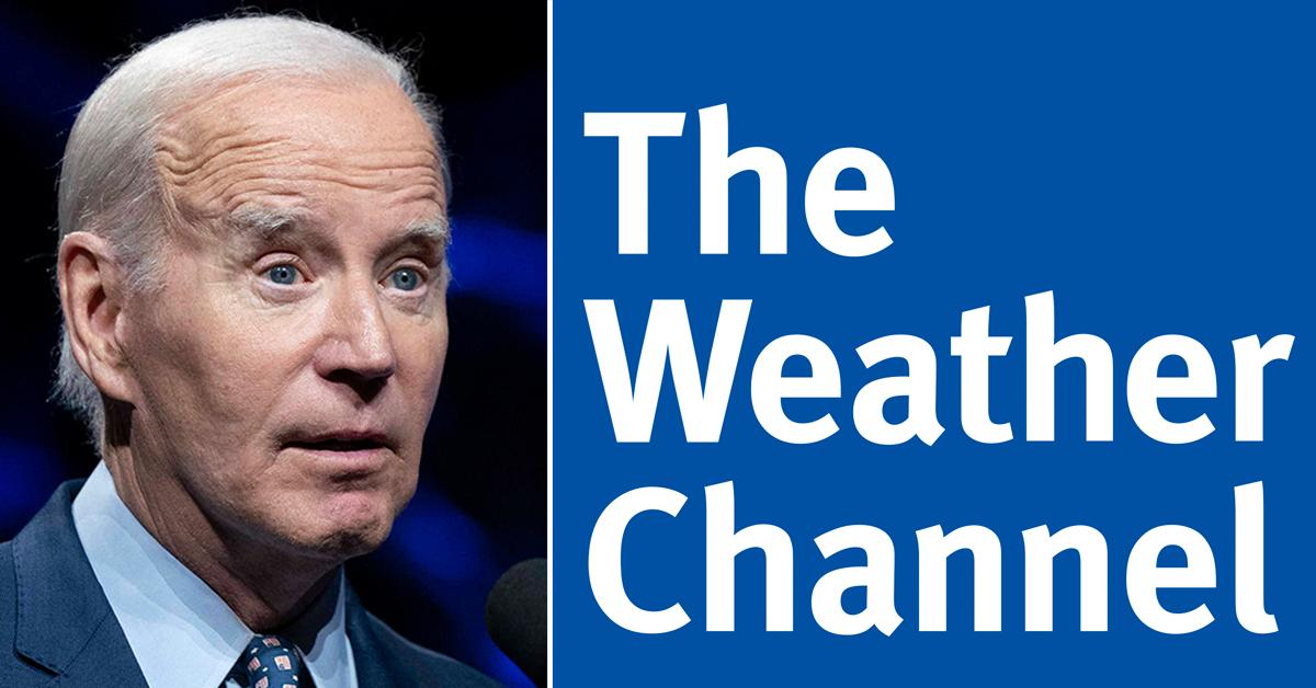 Just 88k Tune Into President Biden's Interview With 'The Weather Channel