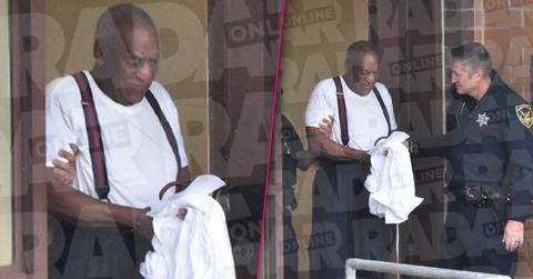 Bill Cosby Handcuffs Jail