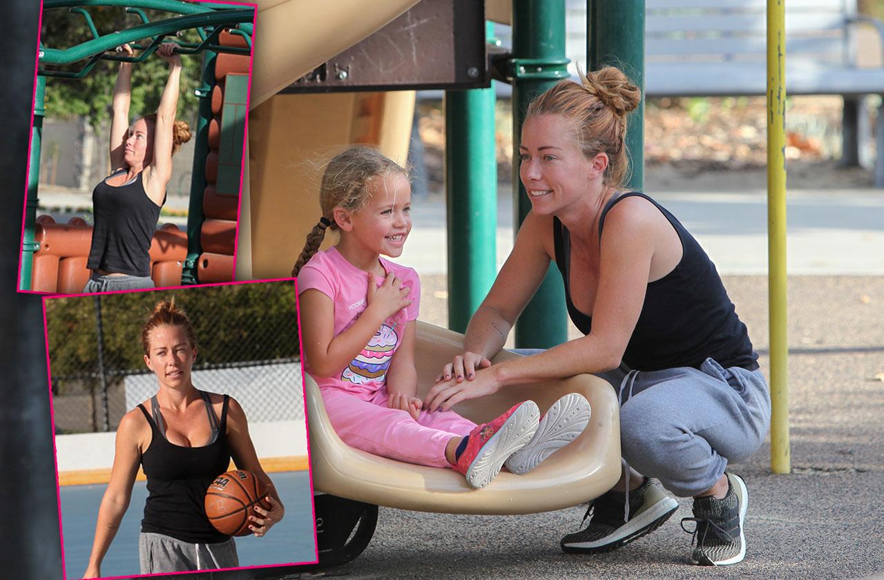 Kendra Wilkinson Spends Playdate With Kids After Show Cancellation