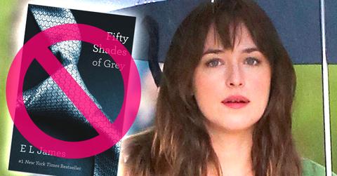 //dakota johnson bans family seeing fifty shades of grey pp sl