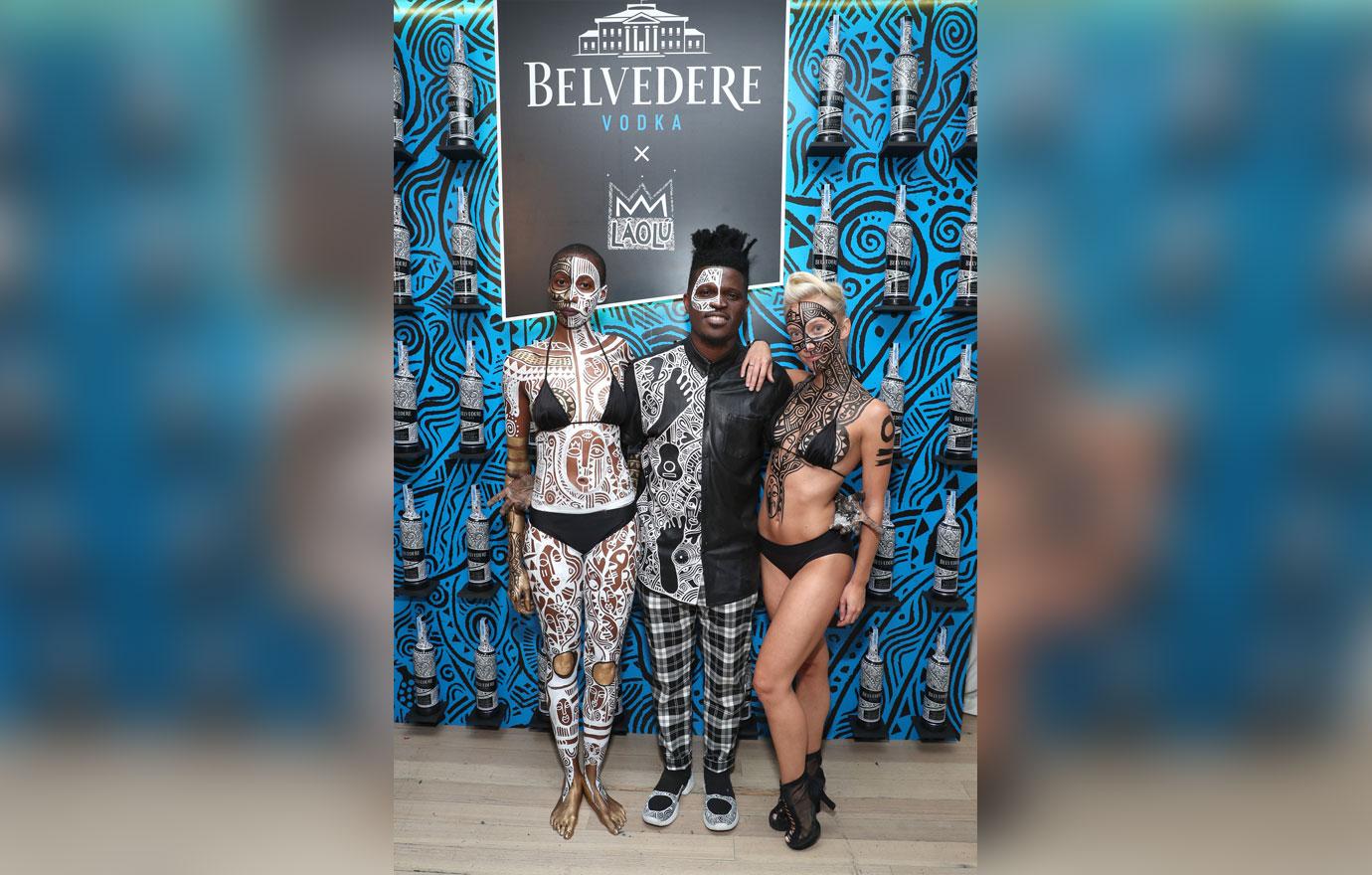 Artist Laolu Senbanjo Designs Limited Edition Bottle For Belvedere