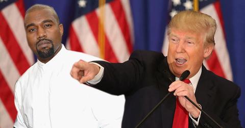 Kanye West Supports Trump Celebrity Endorsements President