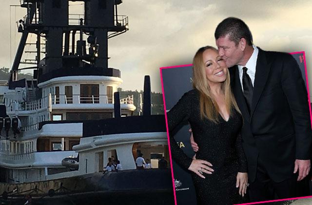 Mariah Carey James Packer Wedding Plans Yacht