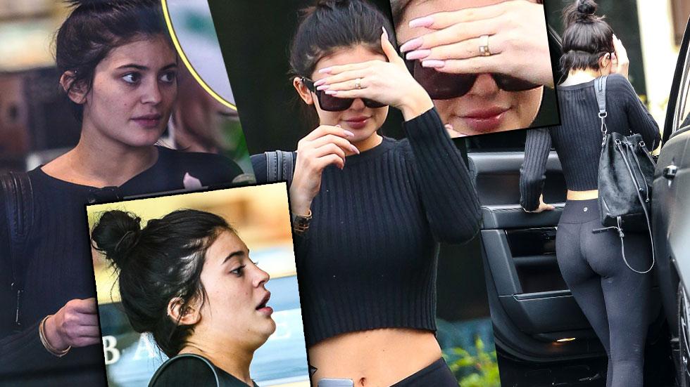 Kylie Jenner Engaged -- Wears Ring At Sephora