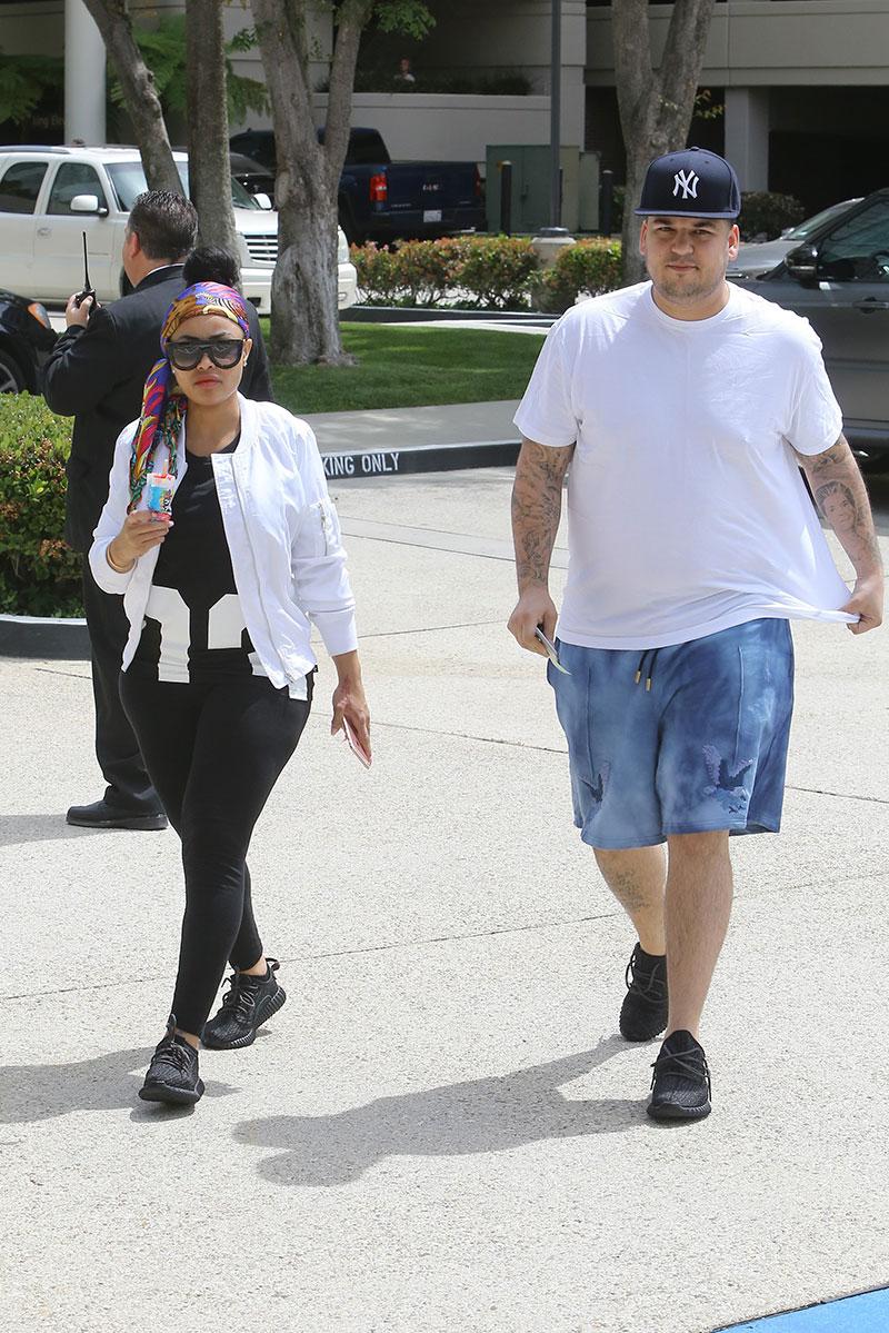 //blac chyna rob kardashian breakup fake show