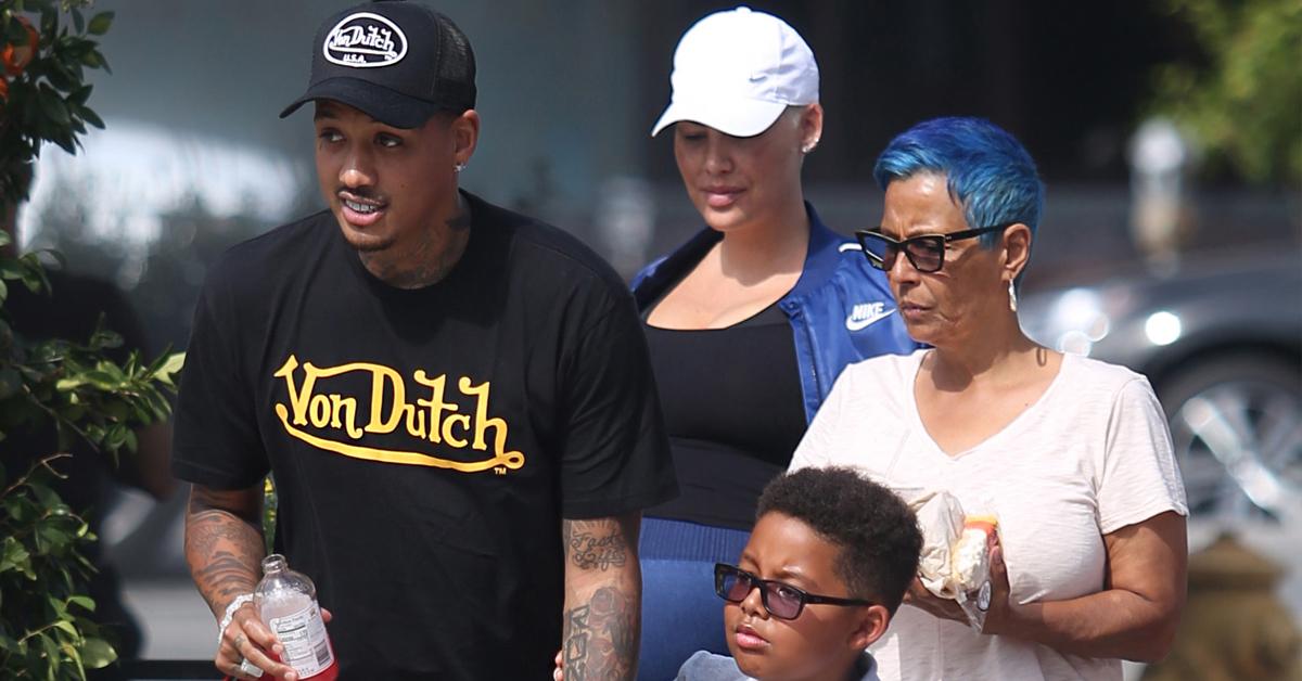 Amber Rose's Cheating Baby Daddy Alexander 'AE' Edwards Parties With BFF  Tyga After Messy Breakup