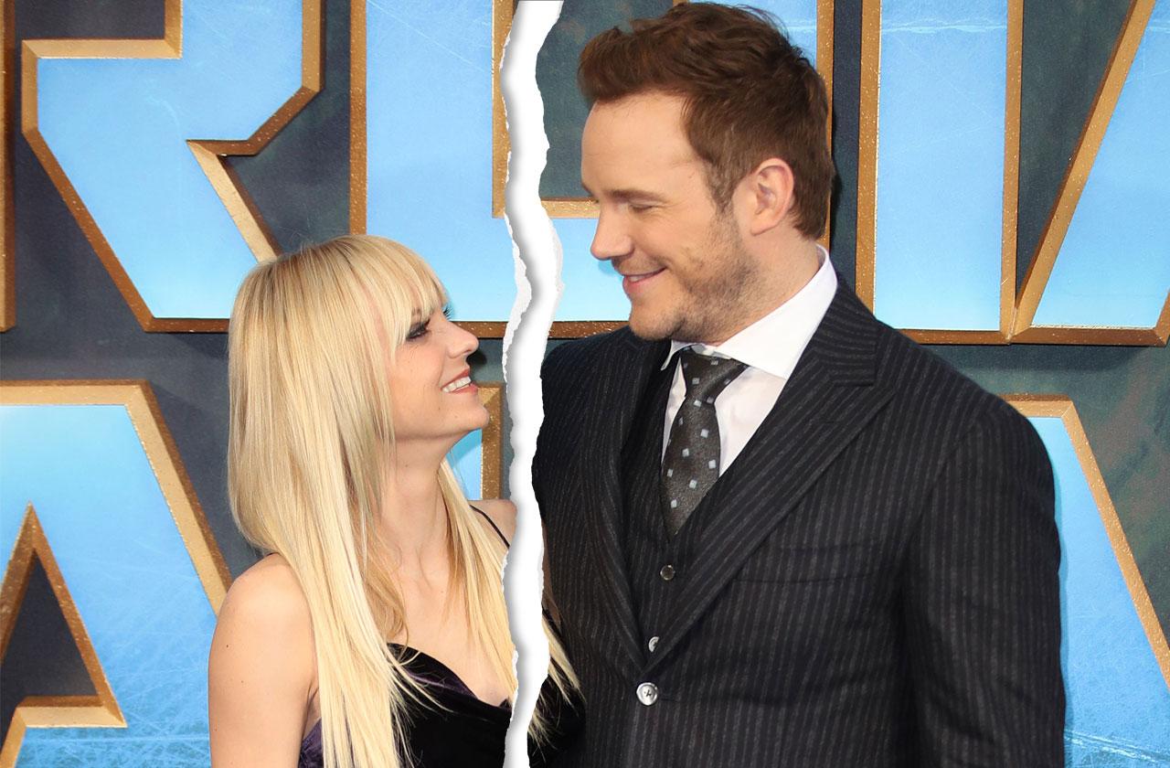 anna faris chris pratt divorce filing court documents