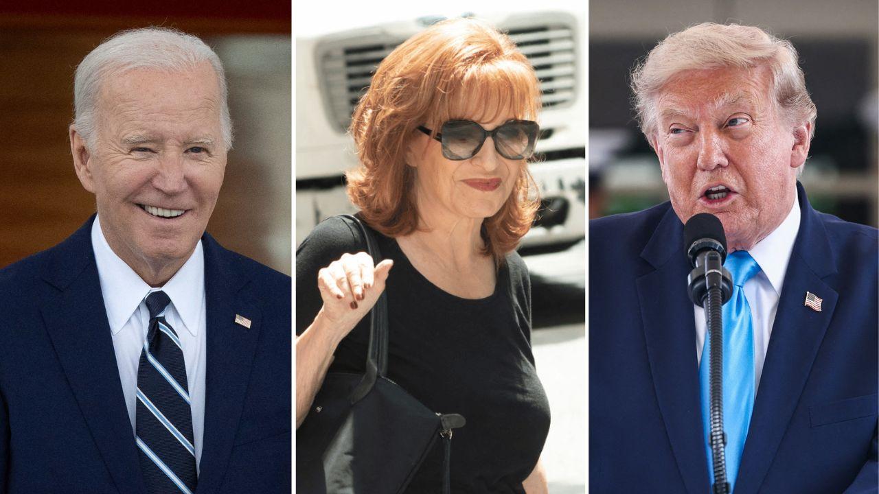 On a recent episode of 'The View,' Joy Behar claimed there's been less coverage of Trump's decline than Biden's.