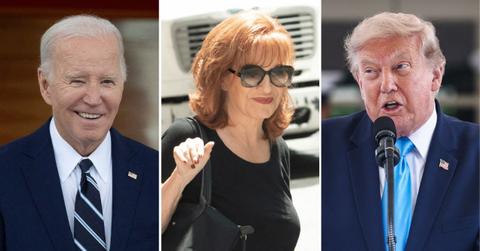 On a recent episode of 'The View,' Joy Behar claimed there's been less coverage of Trump's decline than Biden's.