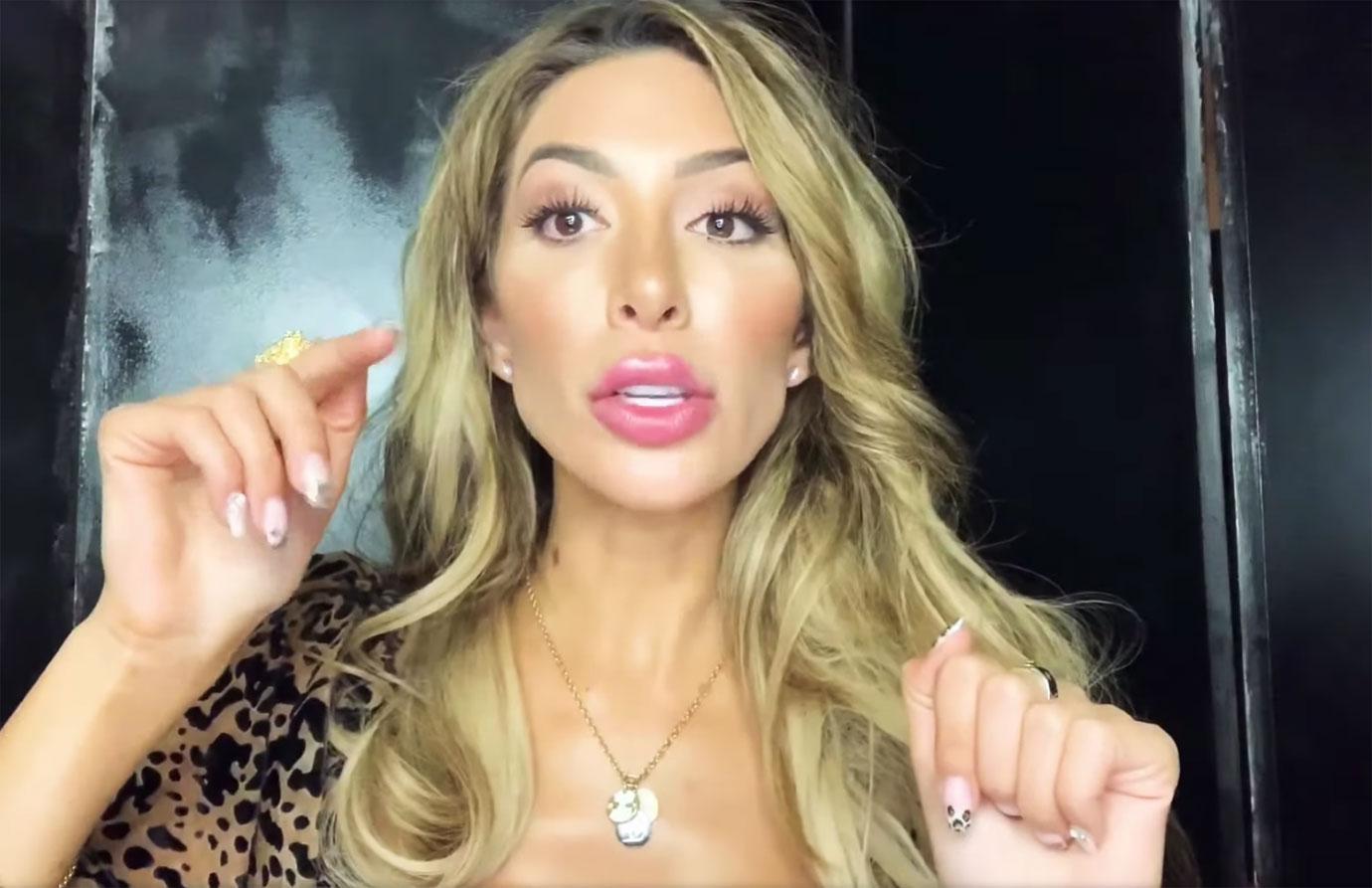 Farrah Accused Of Drug Use After Bizarre Video Rant: ‘I’m Going To Crack!’