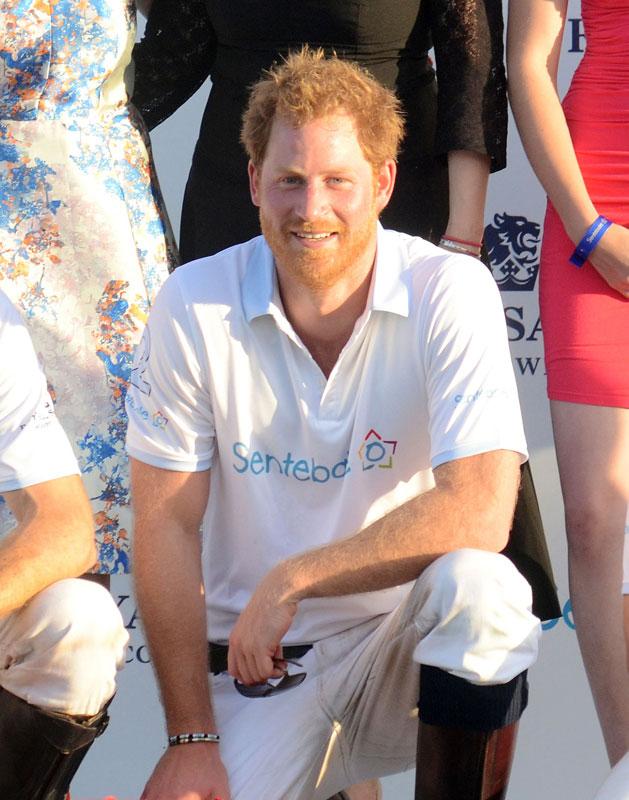 Prince Harry Falls Head-First Charity Polo Match