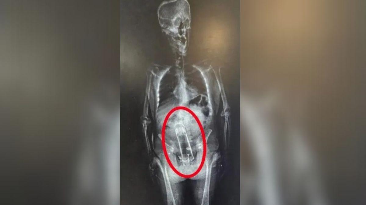 Walter Frymire was trying to sneak drugs in a jail.