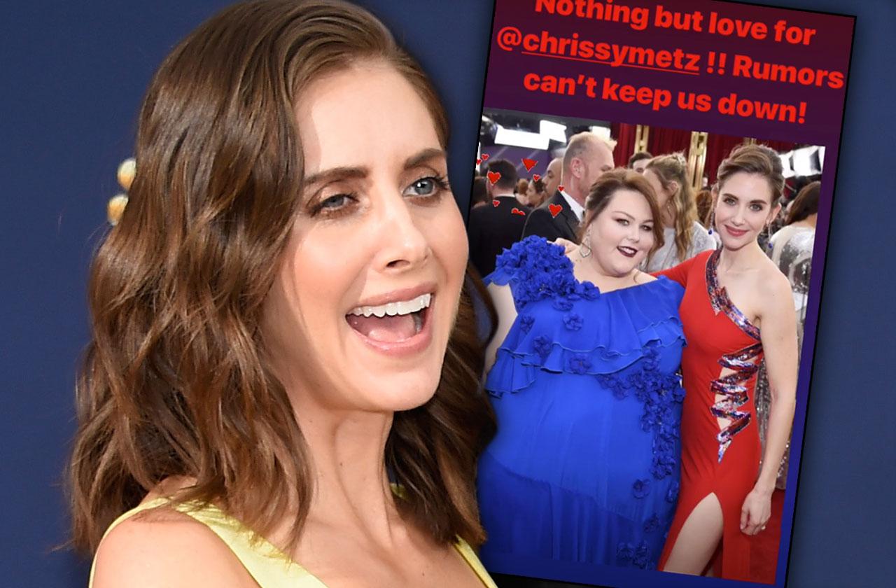 Alison Brie Denies Chrissy Metz Feud Rumors