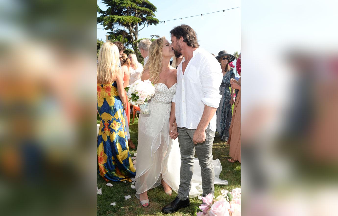 Denise Richards Aaron Phypers Get Married Malibu Wedding