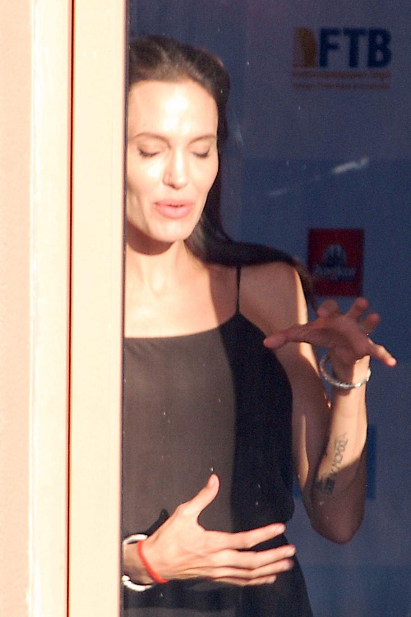 angelina jolie scary skinny tattoo cambodia