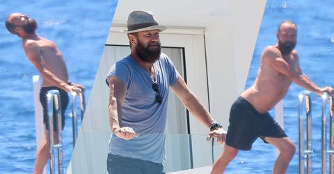 //sting shirtless boat pp