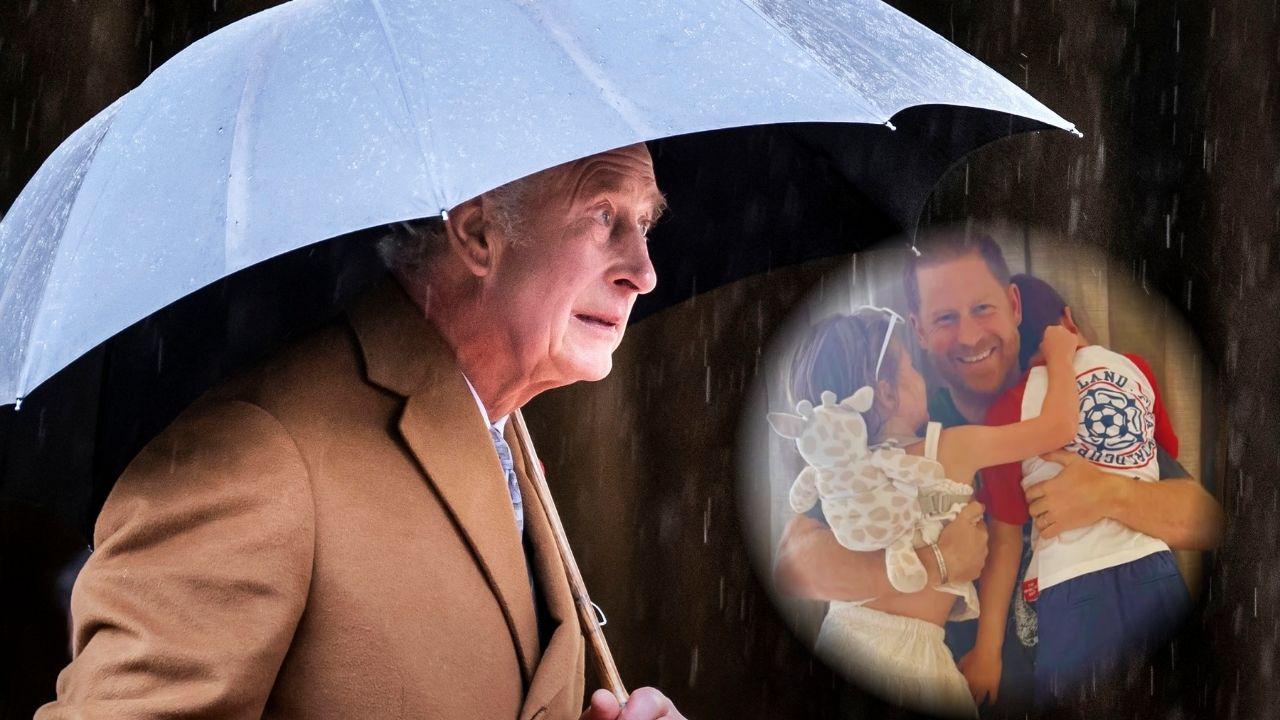 Photo of King Charles, Prince Harry, Prince Archie and Princess Lilibet