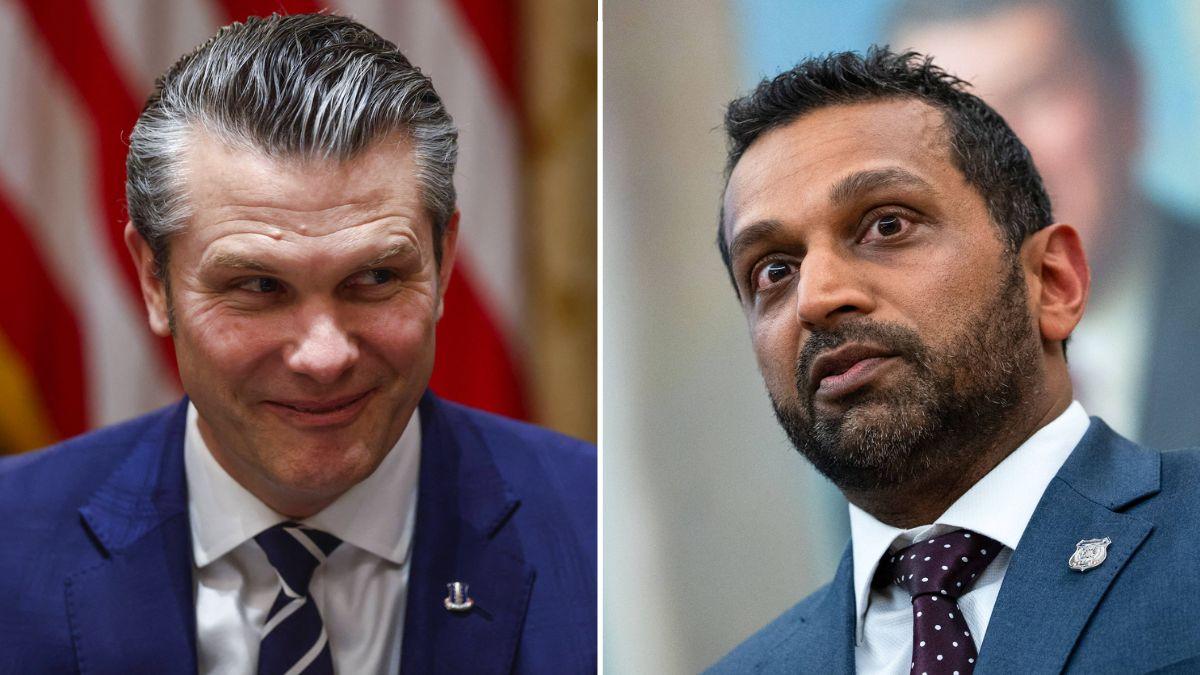 Photo of Pete Hegseth, Kash Patel