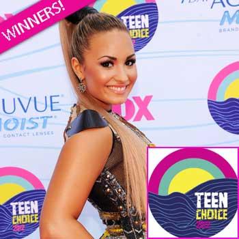 //teen choice winners demi