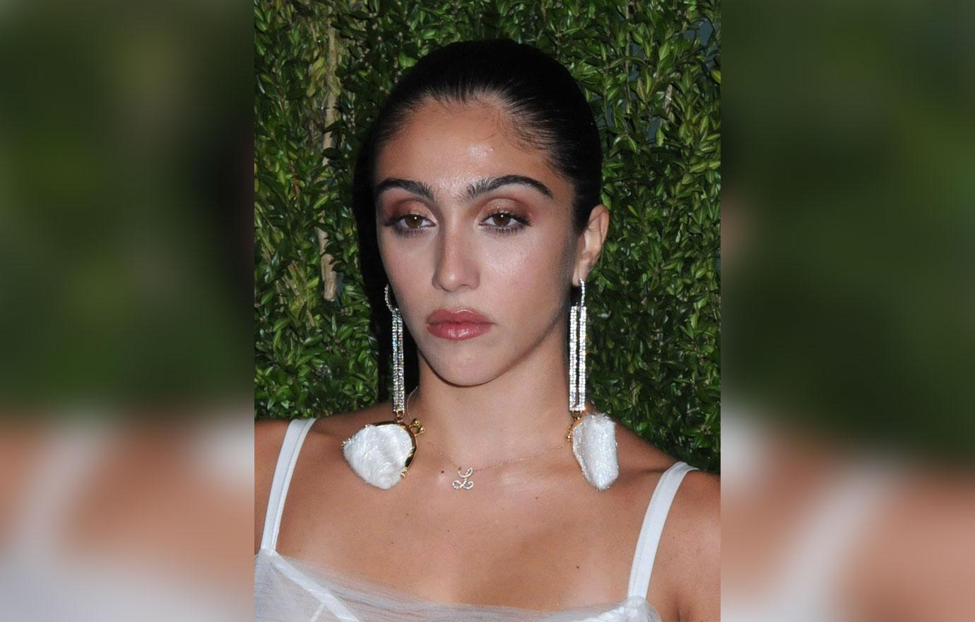 Madonna's Daughter Lourdes Leon Stuns In Sheer Dress At Gala