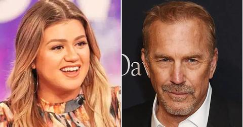 Kelly Clarkson Kevin Costner Crush Thinks Perfect