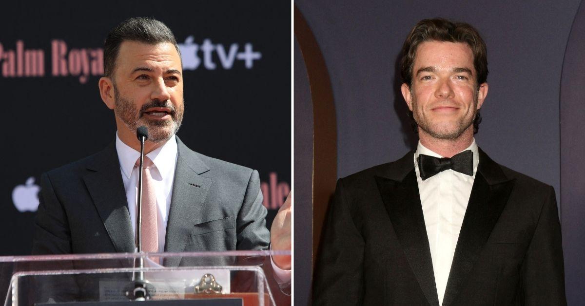 Composite photo of Jimmy Kimmel and John Mulaney