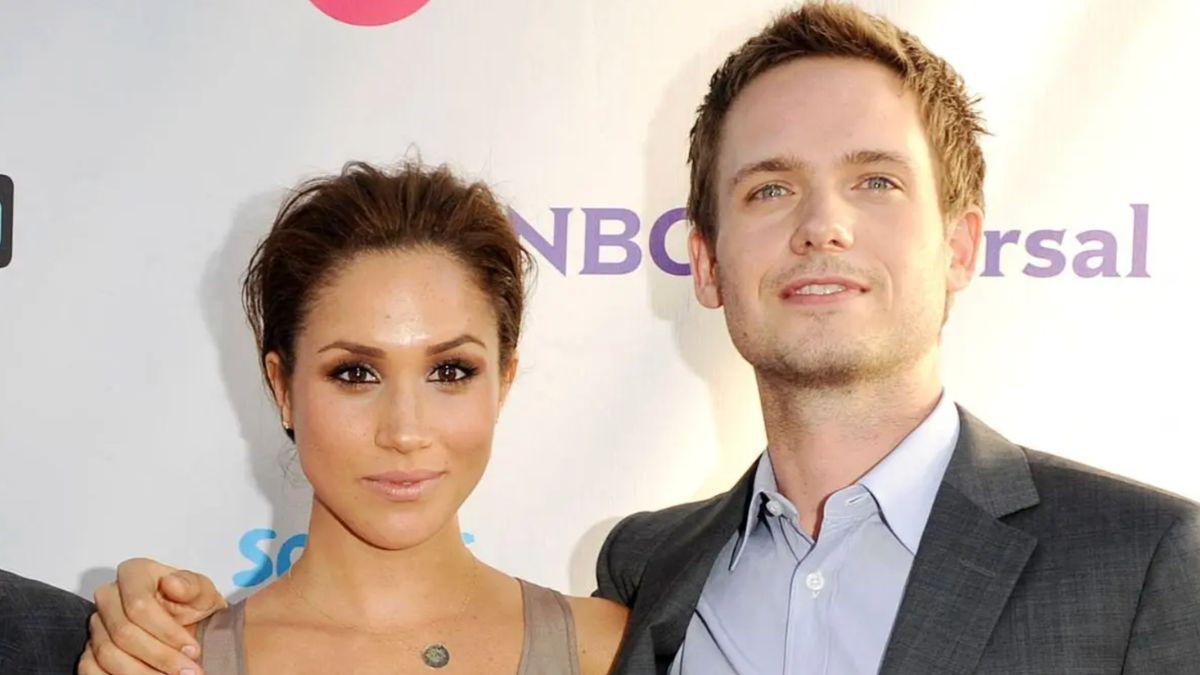 Photo of Meghan Markle and Patrick J. Adams