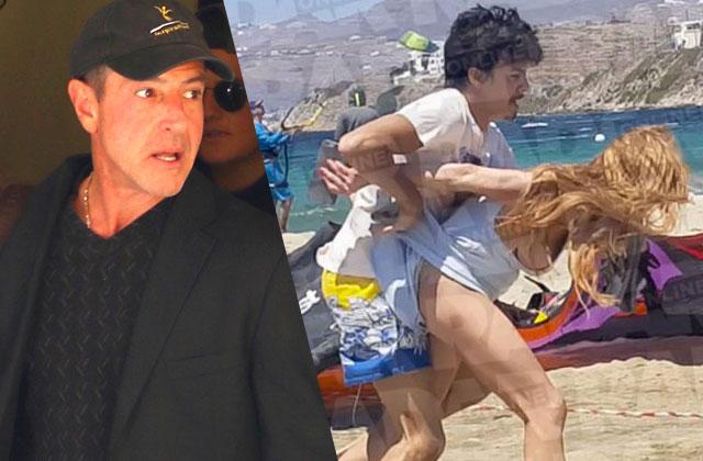 Lindsay Lohan Fight Fiance Egor Tarabasov Dad Michael Lohan Coward