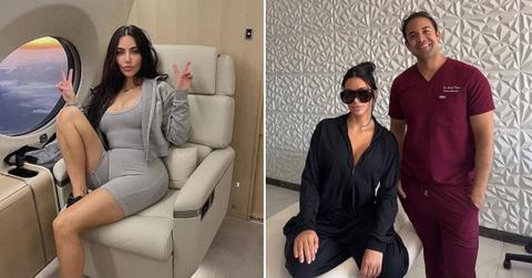 Composite photo of Kim Kardashian