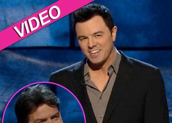 //comedy central roast charlie sheen seth macfarlane
