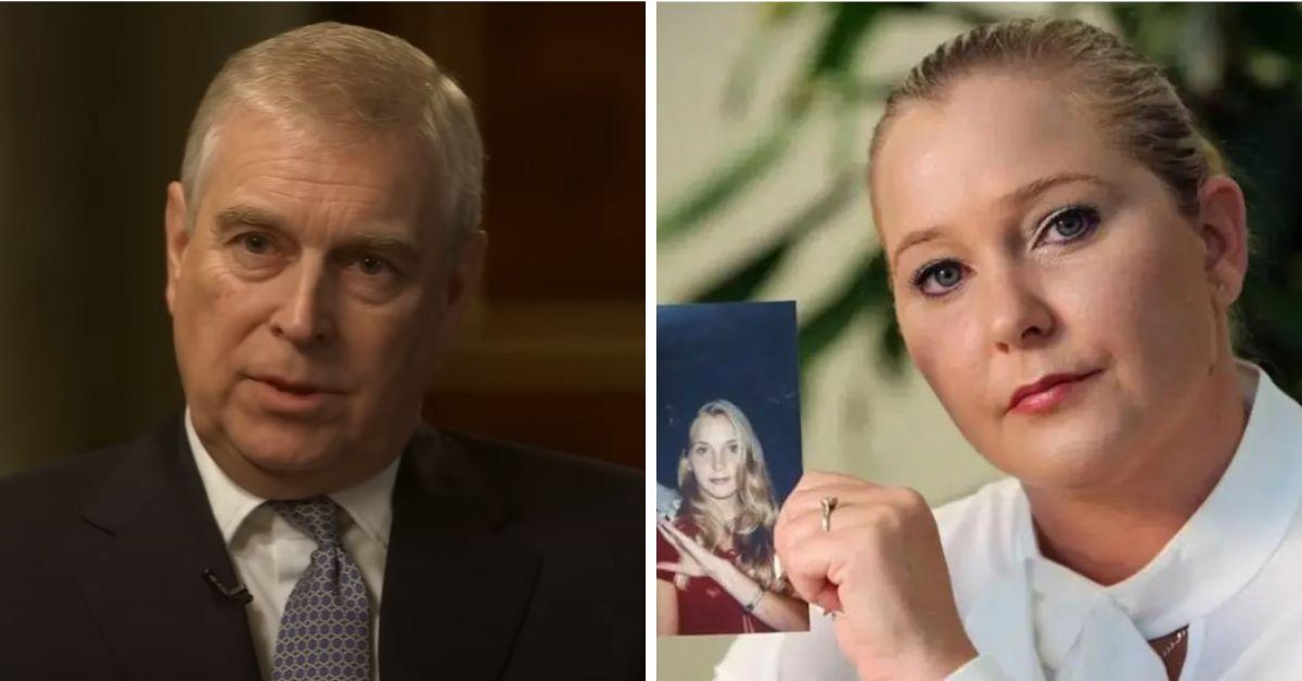 Photo of Prince Andrew and Virginia Giuffre