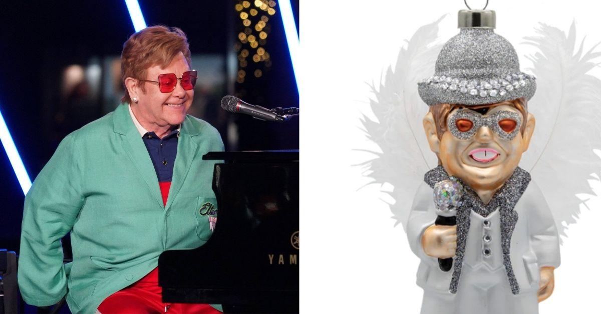 elton john desperately selling christmas junk