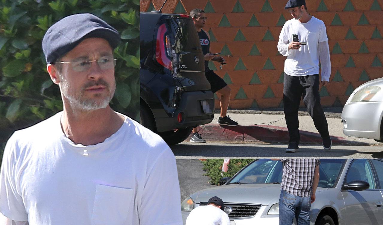 Brad Pitt Gets In Nasty Car Crash See The Photos!