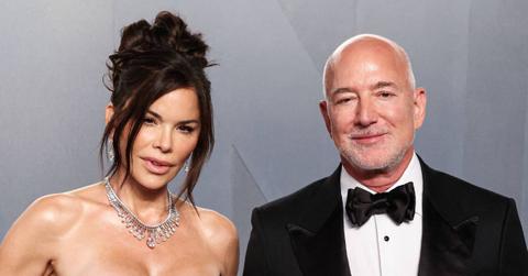 picture of Lauren Sánchez and Jeff Bezos